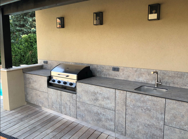 Abri cuisine extérieure Auxerre