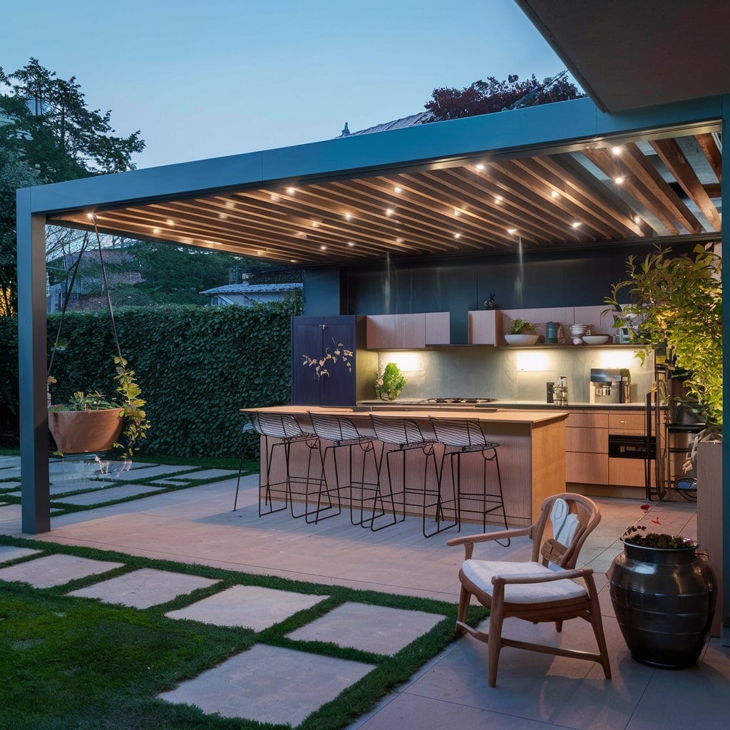 Artisan cuisine extérieure à Auxerre