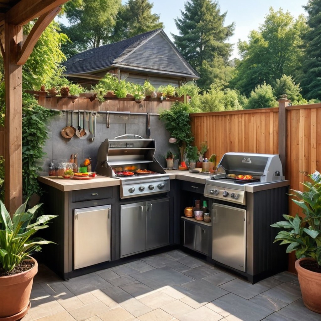 Cuisine d’été pour jardin à Auxerre
