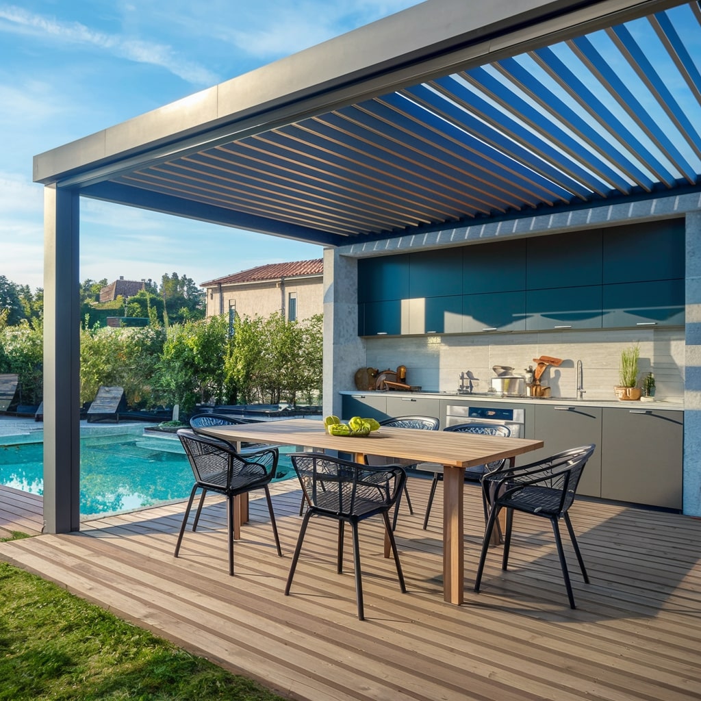 Cuisine extérieure haut de gamme à Auxerre